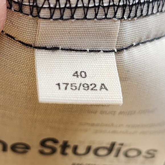 Acne Studios Black Single Sleeve Side Zip Knee Length Dress Size 40 - Picture 5 of 9